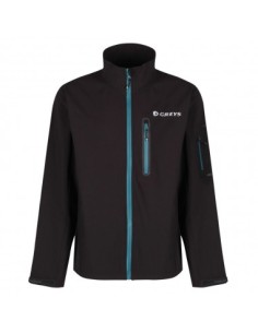 1436309 Greys Softshell Black XL