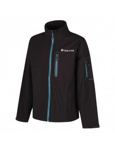 1436309 Greys Softshell Black XL