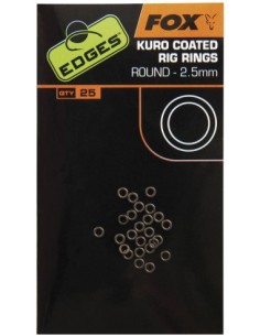 Fox Anellini Kuro Coated Rig Rings 2,5 mm