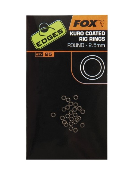 Fox Anellini Kuro Coated Rig Rings 2,5 mm