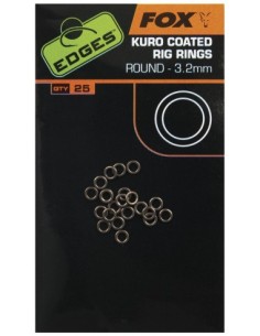 Fox Anellini Kuro Coated Rig Rings 3,2 mm
