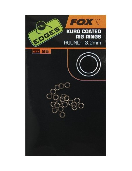Fox Anellini Kuro Coated Rig Rings 3,7 mm