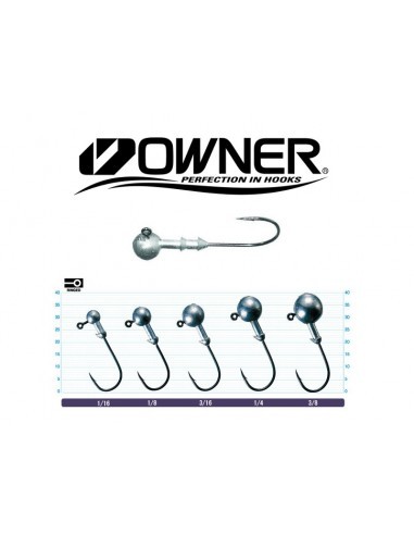 Owner Round Type Ultrahead Size 2/0 Peso 5,32 Gr 