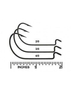 Mustad Ultrapoint Mega Bite Extra Wide Gap 2/0 qty 25