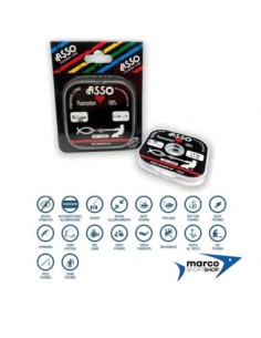 Asso Cuori 100% Fluorocarbon 50 Mt Ø 0,24 mm