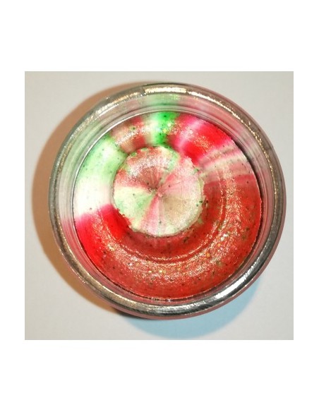 Berkley Powerbait Extra Scent Green White Red Glitter