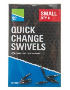 Preston Quick Change Swivels SMALL