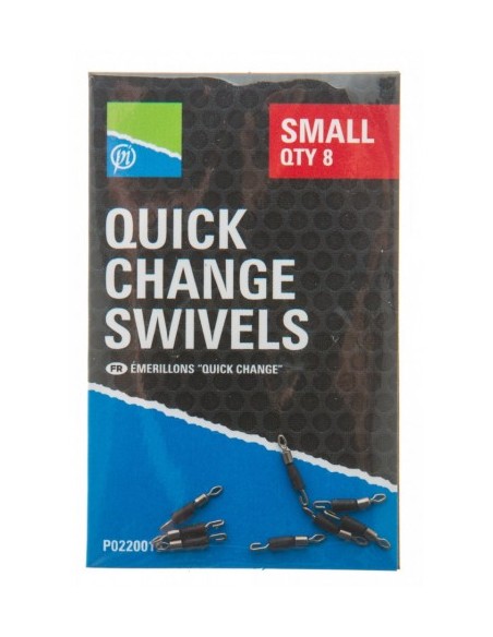 Preston Quick Change Swivels SMALL