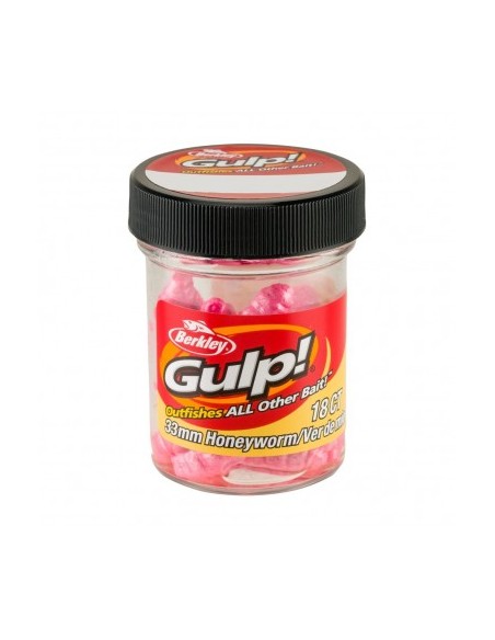 Berkley Gulp Honey Worm 33 mm Bubblegum