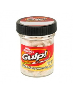 Berkley Gulp Honey Worm 33 mm Milky White