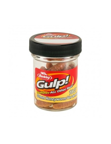 Berkley Gulp Honey Worm 33 mm Natural