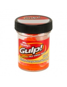 Berkley Gulp Honey Worm 45 mm Orange
