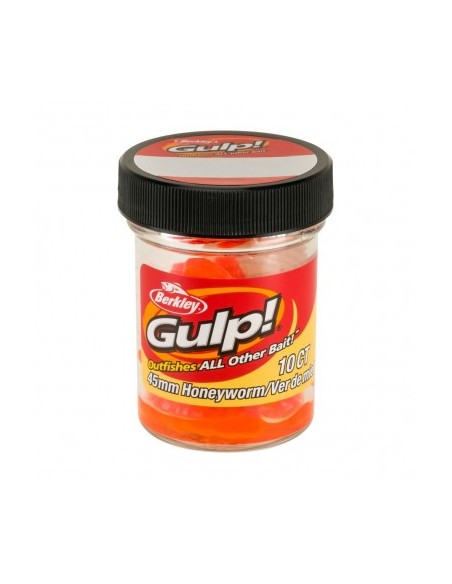 Berkley Gulp Honey Worm 45 mm Orange