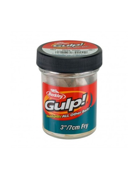 Berkley Gulp Fry Milky White 3 pollici (7,5 cm)