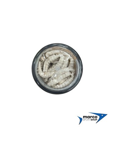 Berkley PowerBait Power Honey Worm Garlic White