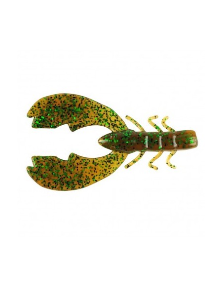 Berkley Powerbait Chigger Craw Pumpkin Green Fleck