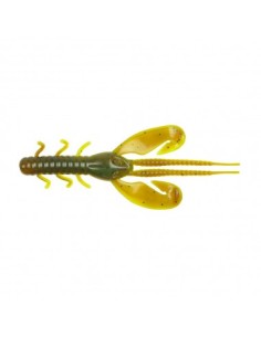 Berkley PowerBait Rocket Craw Breen-Clear Chartreuse