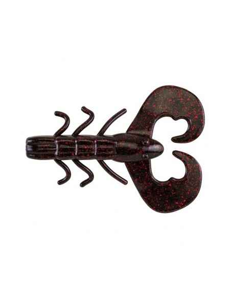 Berkley PowerBait Chigger Bug Black Red Fleck