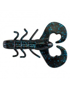 Berkley PowerBait Chigger Bug Black Blue Fleck