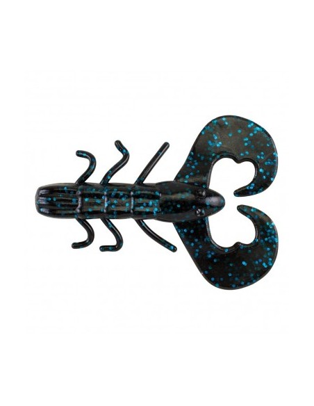 Berkley PowerBait Chigger Bug Black Blue Fleck