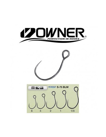 Owner Ami singoli senza ardiglione S-75BLM Size 2