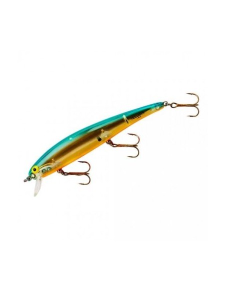 BOMBER Long A Chartreuse Fl/Blu Bk Orange 12,5cm floating