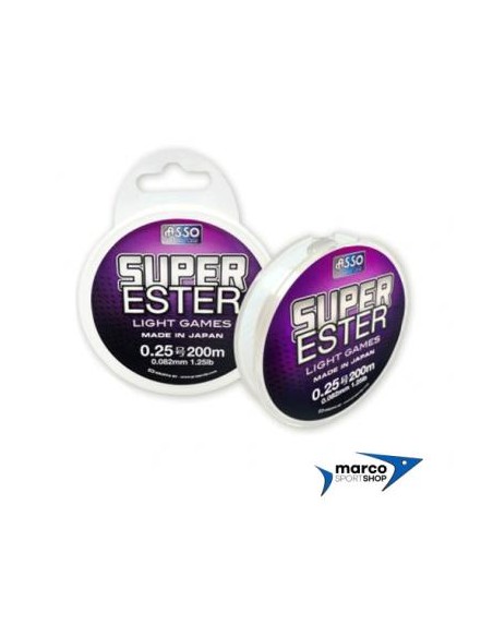 Asso Super Ester 0,117mm 200mt