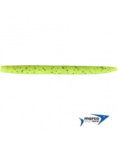 Gary Yamamoto 5 " Yamasenko Chartreuse Black Flake 156