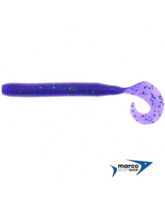 Gary Yamamoto Stretch 40 Purple W/Emerald Flake 213