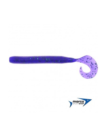 Gary Yamamoto Stretch 40 Purple W/Emerald Flake 213