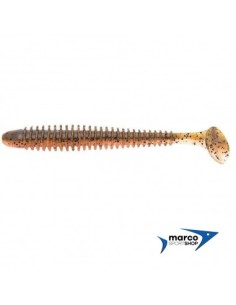 Keitech Swing Impact 3" Green Pumpkin Fire