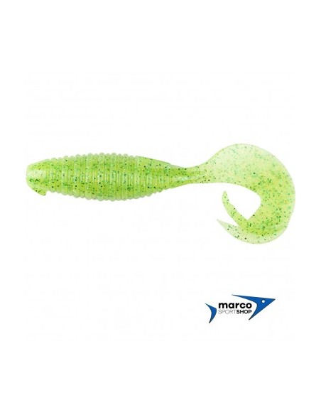 Keitech Flapper Grub 4" Lime Chartreuse