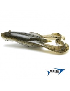 Keitech Noisy Flapper 3.5" Green Pumpkin Frog