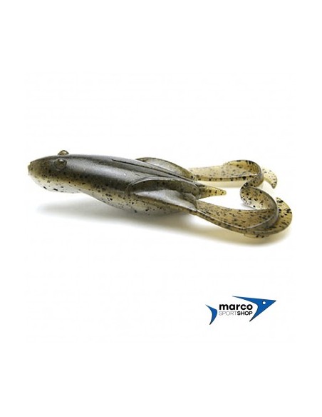 Keitech Noisy Flapper 3.5" Green Pumpkin Frog