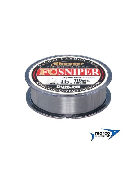 Sunline FC Sniper 100 Mt. 6 Lb 0,225 mm.