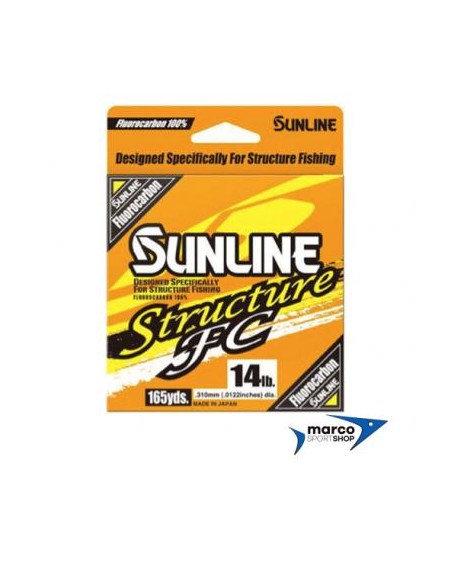 Sunline Structure FC 14 lb. 0,31 mm 150 Mt