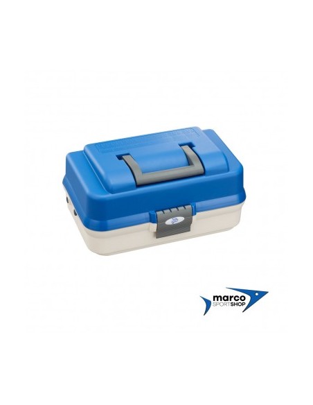 Valigetta Sirena 2 ripiani media Blu Bianca