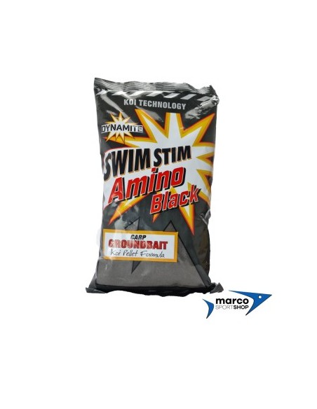 Dynamite Swim Stim Amino Black Groundbait 900 Gr
