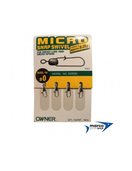 Owner micro Snap Swivel Size 1