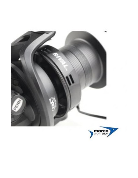 Penn Rival 8000 Long Cast Black