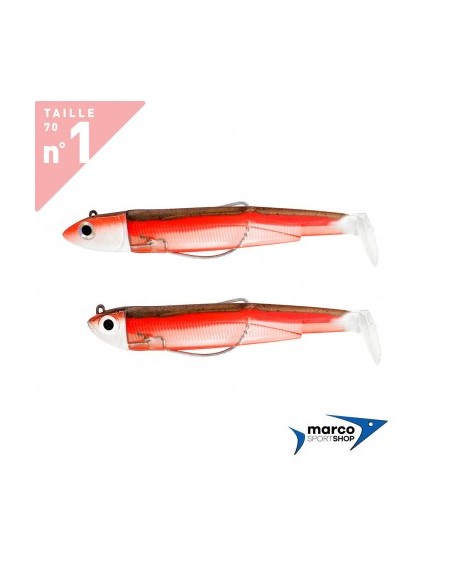 Fiiish Black Minnow Double Combo 70 Combo Shore Red Pepper