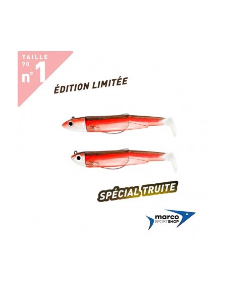 Fiiish Black Minnow Double Combo 70 Combo Shore Red Pepper