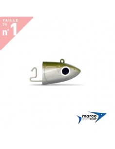 Fiiish Black Minnow Testina Piombata 12 Gr Taglia 1