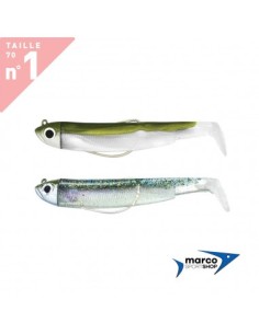 Fiiish Black Minnow Double Combo 70 Combo Shore 3 Gr Kaki Ghost Minnow