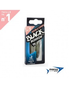 Fiiish Black Minnow Double Combo 70 Combo Shore 3 Gr Kaki Ghost Minnow 2