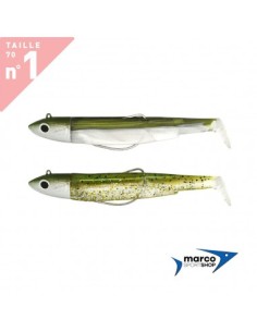 Fiiish Black Minnow Double Combo 70 Combo Shore 6 Gr Kaki pailletè