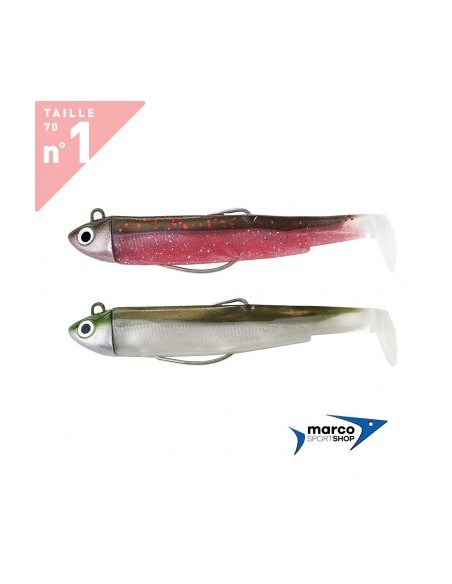 Fiiish Black Minnow Double Combo 70 Combo Shore 4,5 Gr Rosa kaki