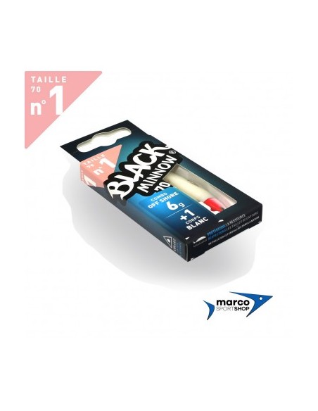 Fiiish Black Minnow 70 Combo Off Shore 6 Gr Bianco