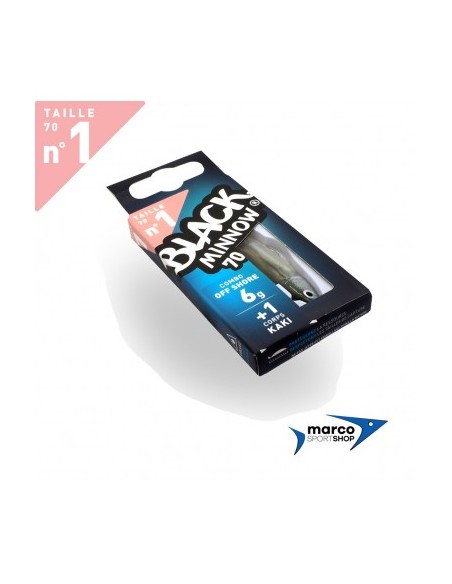 Fiiish Black Minnow 70 Combo Off Shore 6 Gr Kaki