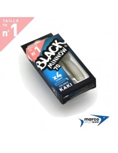 Fiiish Black Minnow 70 Ricambio 4 Corpi Kaki